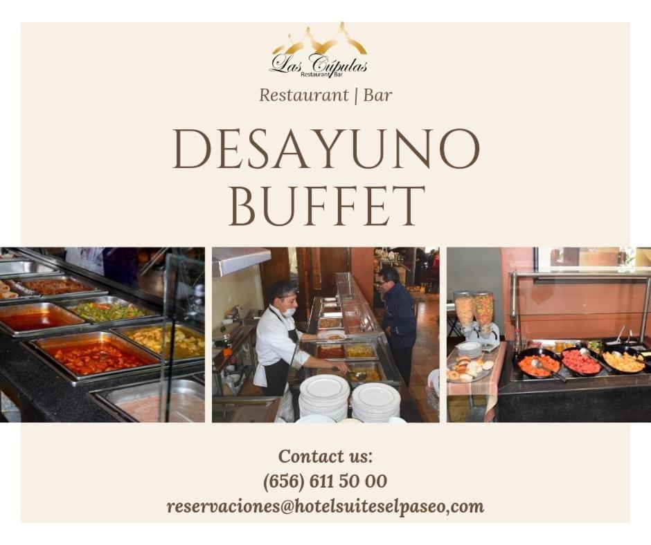Hotel Suites El Paseo 시우다드 후아레스 외부 사진